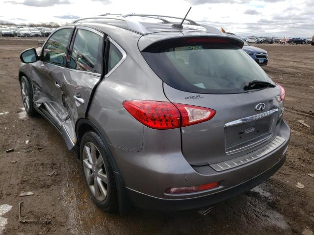 JN1AJ0HR8AM750117 - 2010 INFINITI EX35 BASE ნაცრისფერი ფოტო 3