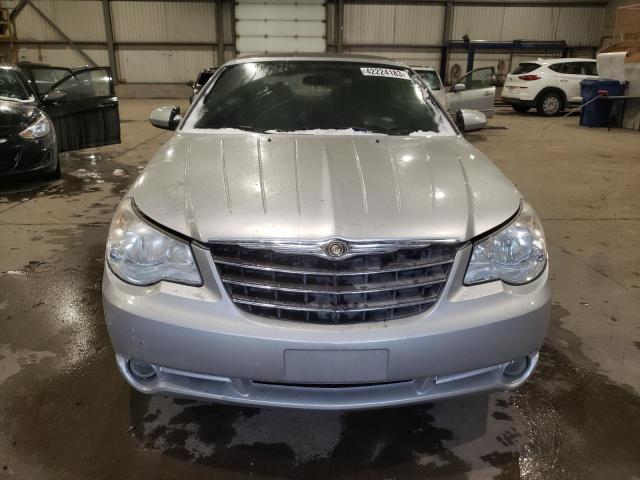 1C3LC55R58N620385 - 2008 CHRYSLER SEBRING TOURING SILVER photo 5