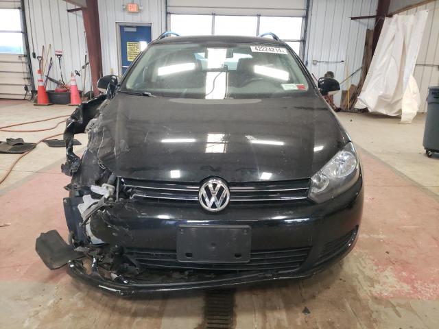 3VWPL7AJ7EM614065 - 2014 VOLKSWAGEN JETTA TDI BLACK photo 5