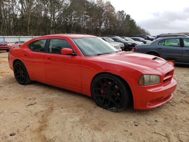 2B3LA73W78H197969 - 2008 DODGE CHARGER SRT-8 RED photo 4