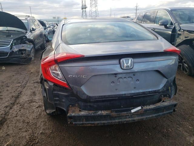 19XFC2F56GE067235 - 2016 HONDA CIVIC LX GRAY photo 6