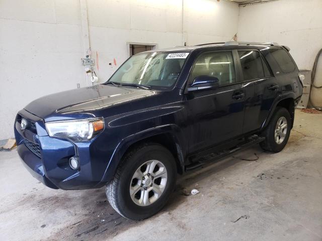 JTEBU5JR4J5557906 - 2018 TOYOTA 4RUNNER SR5/SR5 PREMIUM BLUE photo 1