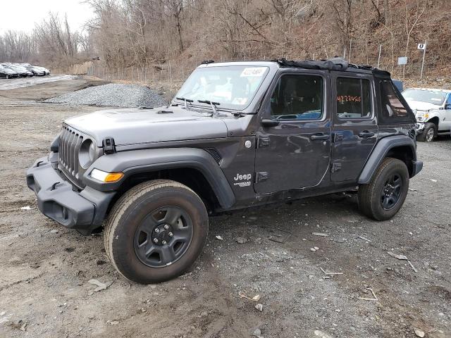 1C4HJXDN3MW532117 - 2021 JEEP WRANGLER SPORT GRAY photo 1