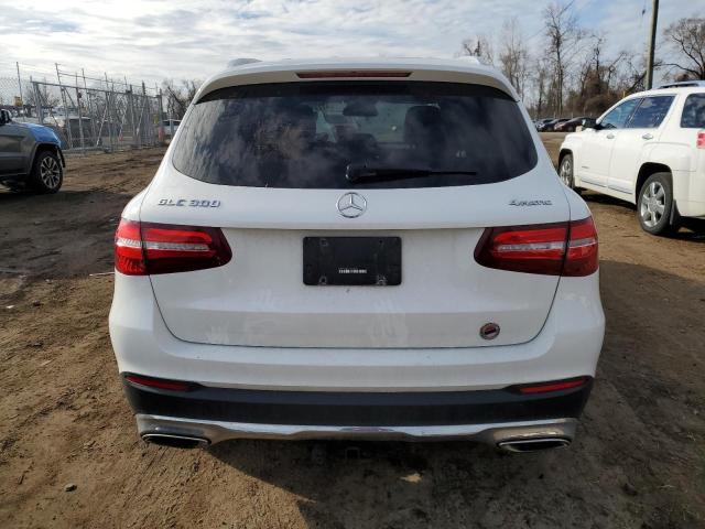 WDC0G4KB9HF143422 - 2017 MERCEDES-BENZ GLC 300 4MATIC WHITE photo 6