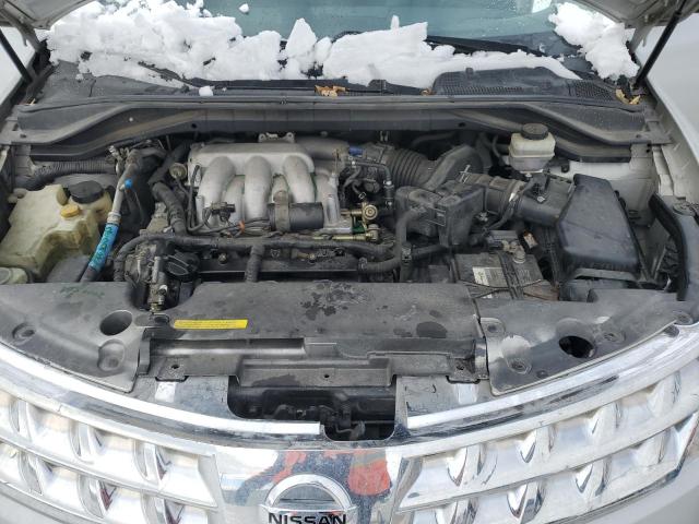 JN8AZ08WX6W500101 - 2006 NISSAN MURANO SL SILVER photo 12