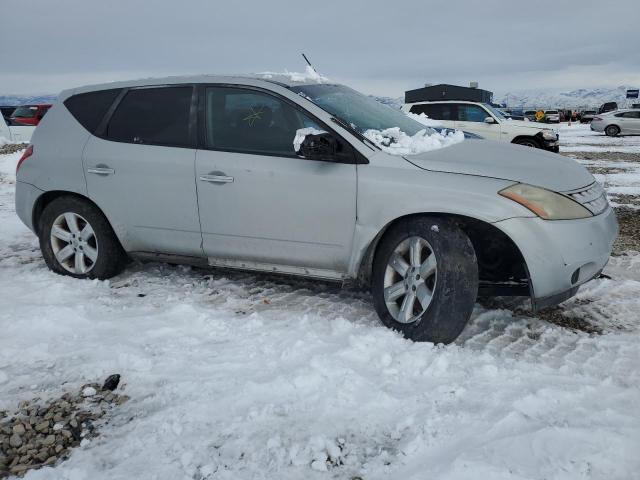 JN8AZ08WX6W500101 - 2006 NISSAN MURANO SL SILVER photo 4