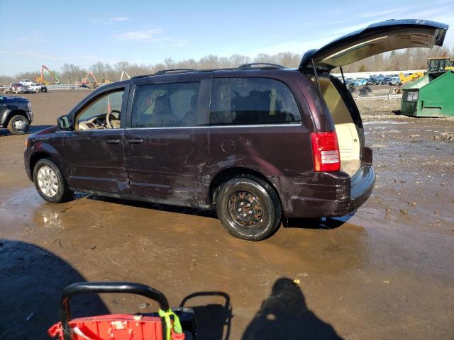 2A4RR4DE0AR241424 - 2010 CHRYSLER TOWN & COU LX PURPLE photo 2