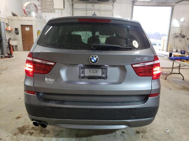 5UXWX7C54DL979336 - 2013 BMW X3 XDRIVE35I GRAY photo 6