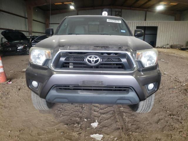 5TFJU4GNXFX065181 - 2015 TOYOTA TACOMA DOUBLE CAB PRERUNNER GRAY photo 5