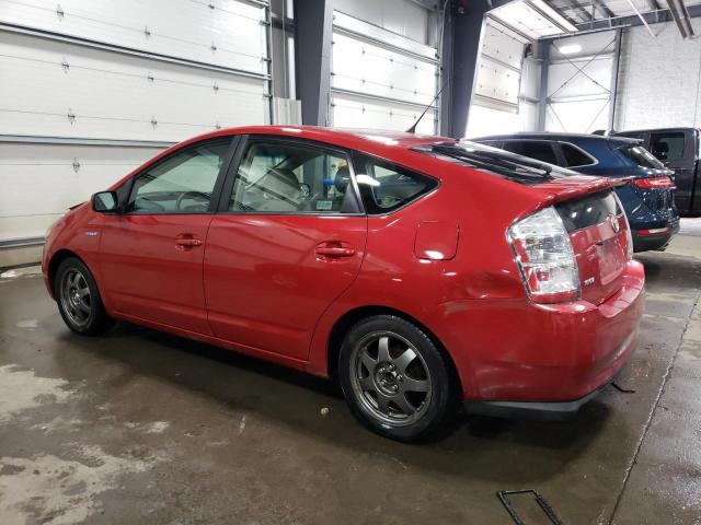 JTDKB20U997865376 - 2009 TOYOTA PRIUS RED photo 2