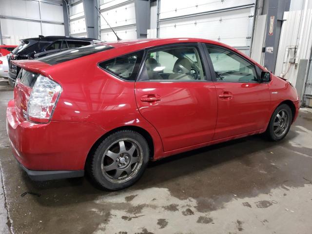 JTDKB20U997865376 - 2009 TOYOTA PRIUS RED photo 3