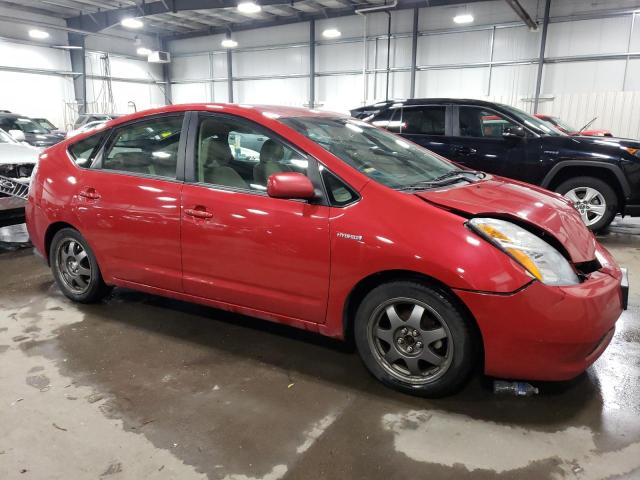 JTDKB20U997865376 - 2009 TOYOTA PRIUS RED photo 4