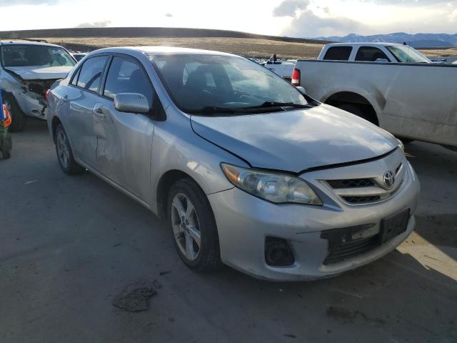 2T1BU4EEXBC600655 - 2011 TOYOTA COROLLA BASE SILVER photo 4