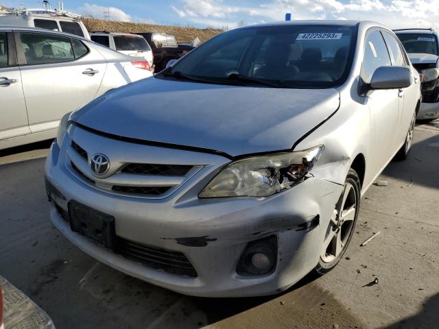 2T1BU4EEXBC600655 - 2011 TOYOTA COROLLA BASE SILVER photo 5