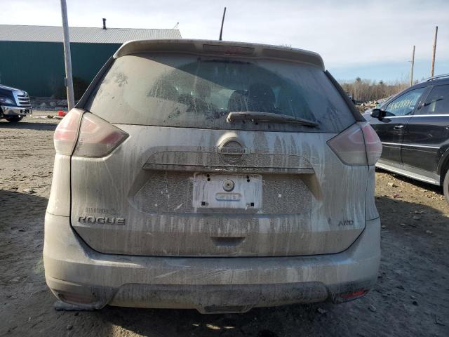 KNMAT2MV6GP670764 - 2016 NISSAN ROGUE S SILVER photo 6