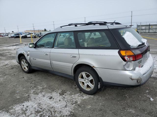 4S3BH806047635298 - 2004 SUBARU LEGACY OUTBACK H6 3.0 LL BEAN SILVER photo 2