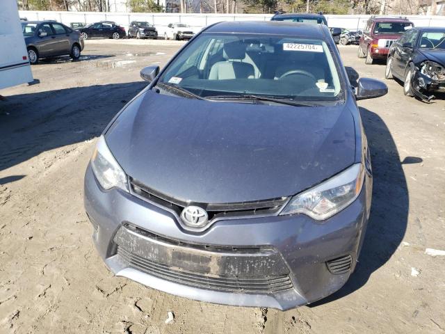 2T1BURHE6FC310945 - 2015 TOYOTA COROLLA L GRAY photo 5