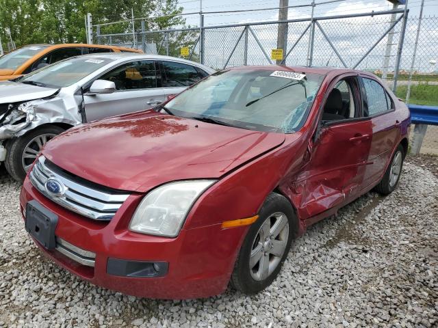 3FAHP07179R181985 - 2009 FORD FUSION SE RED photo 1