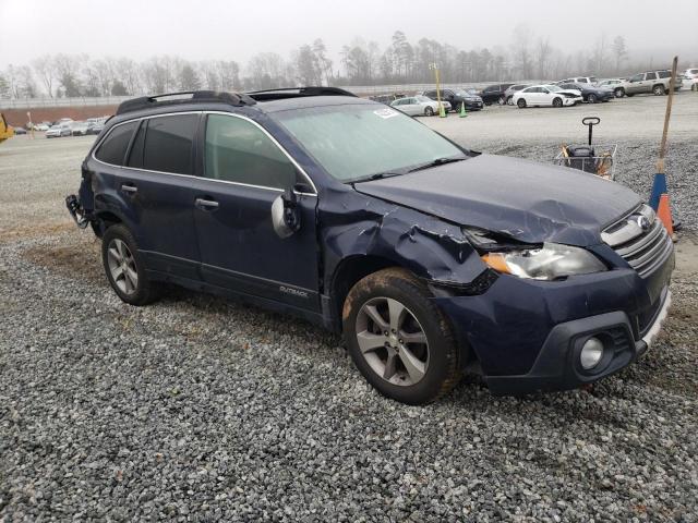 4S4BRBPC7E3223311 - 2014 SUBARU OUTBACK 2.5I LIMITED BLUE photo 4