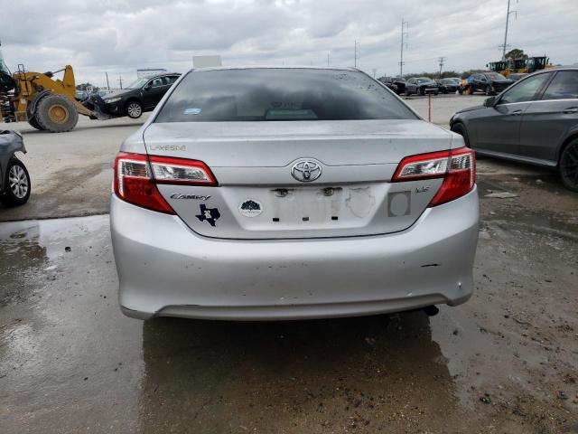 4T4BF1FK5CR237829 - 2012 TOYOTA CAMRY BASE SILVER photo 6