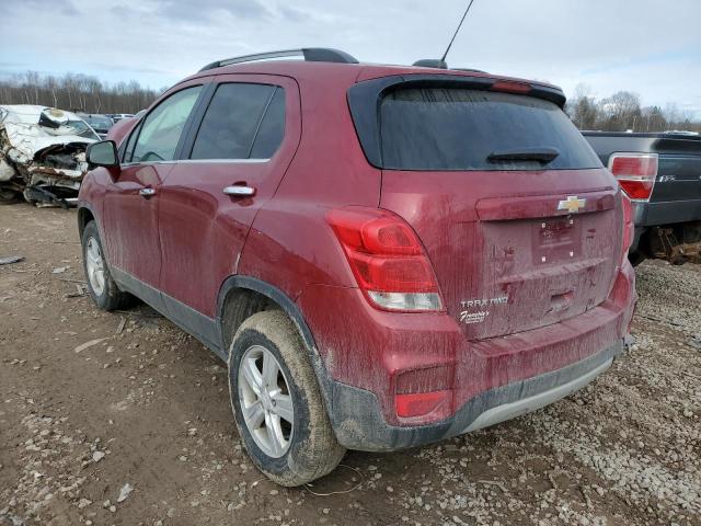 3GNCJPSBXJL409829 - 2018 CHEVROLET TRAX 1LT RED photo 2