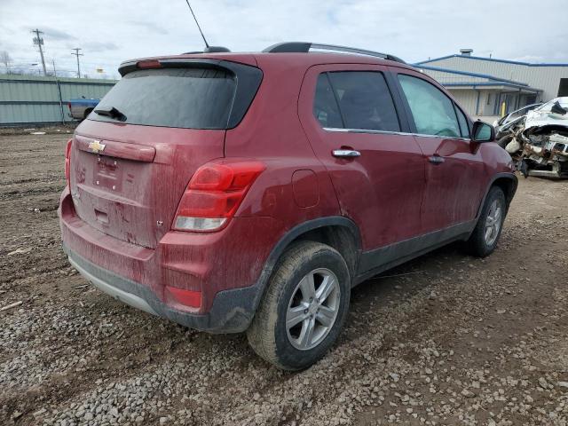 3GNCJPSBXJL409829 - 2018 CHEVROLET TRAX 1LT RED photo 3