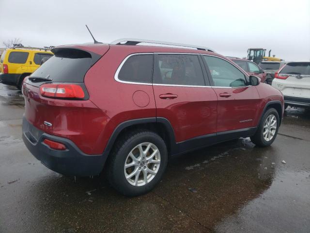 1C4PJMCBXFW645664 - 2015 JEEP CHEROKEE LATITUDE RED photo 3