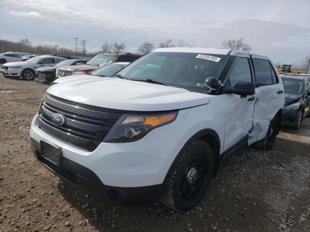 1FM5K8AR8FGC52215 - 2015 FORD EXPLORER POLICE INTERCEPTOR WHITE photo 1