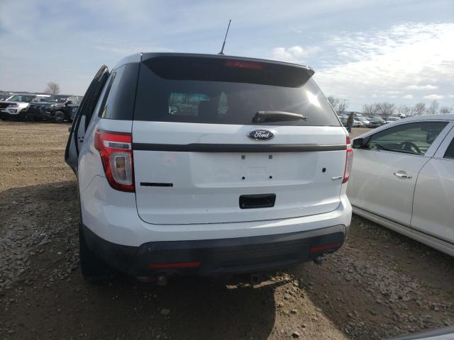 1FM5K8AR8FGC52215 - 2015 FORD EXPLORER POLICE INTERCEPTOR WHITE photo 6