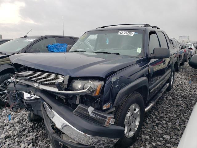 3GNEC12T94G258245 - 2004 CHEVROLET AVALANCHE C1500 BLUE photo 1