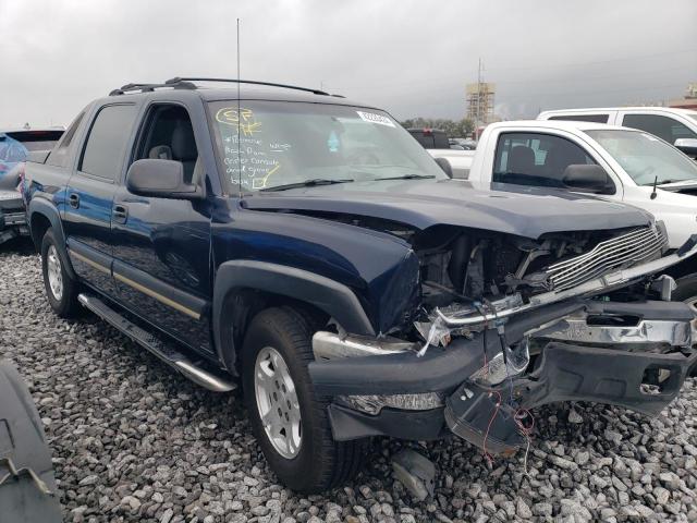 3GNEC12T94G258245 - 2004 CHEVROLET AVALANCHE C1500 BLUE photo 4