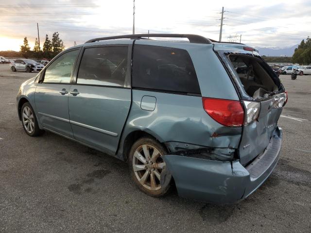 5TDZK23C88S223995 - 2008 TOYOTA SIENNA CE TEAL photo 2