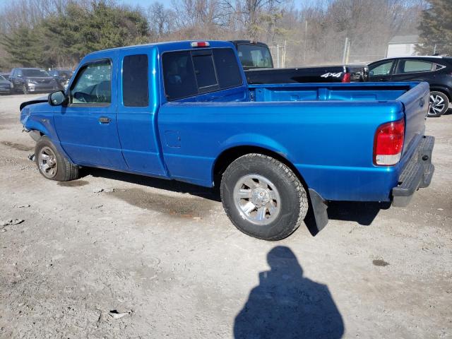 1FTYR14V1YTA58102 - 2000 FORD RANGER SUPER CAB BLUE photo 2