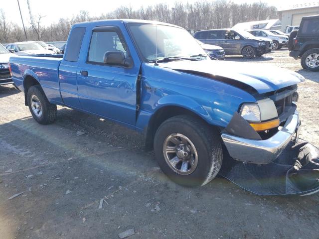 1FTYR14V1YTA58102 - 2000 FORD RANGER SUPER CAB BLUE photo 4