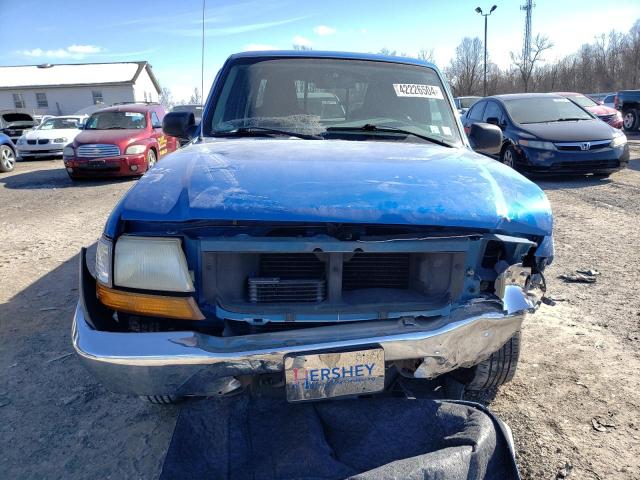 1FTYR14V1YTA58102 - 2000 FORD RANGER SUPER CAB BLUE photo 5