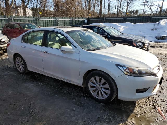 1HGCR2F89EA021900 - 2014 HONDA ACCORD EXL WHITE photo 4