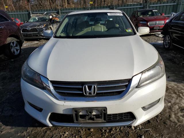 1HGCR2F89EA021900 - 2014 HONDA ACCORD EXL WHITE photo 5