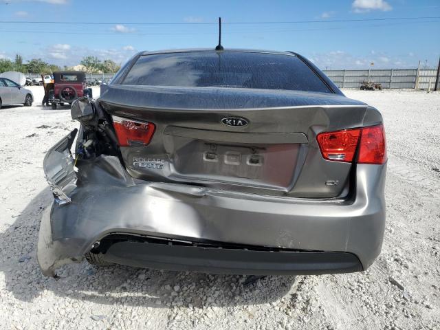 KNAFU4A23B5353860 - 2011 KIA FORTE EX GRAY photo 6