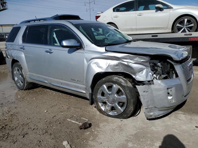 2GKFLYE34D6204112 - 2013 GMC TERRAIN DENALI SILVER photo 4