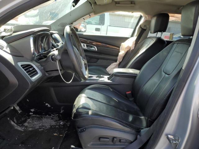 2GKFLYE34D6204112 - 2013 GMC TERRAIN DENALI SILVER photo 7