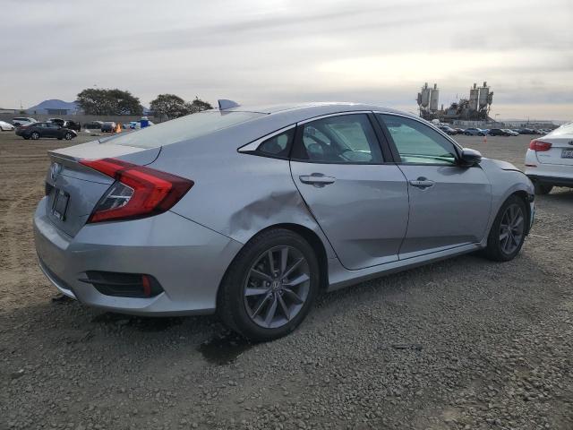 19XFC1F72ME209555 - 2021 HONDA CIVIC EXL ვერცხლისფერი ფოტო 3