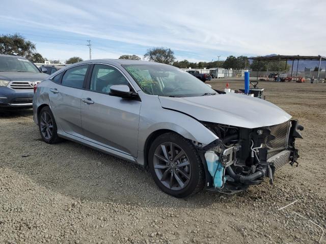 19XFC1F72ME209555 - 2021 HONDA CIVIC EXL ვერცხლისფერი ფოტო 4