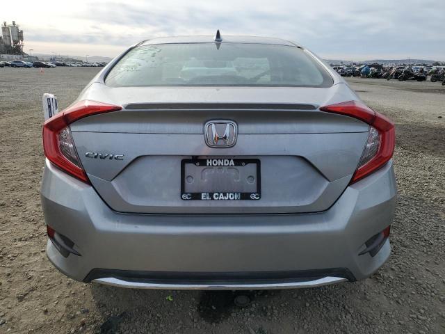 19XFC1F72ME209555 - 2021 HONDA CIVIC EXL ვერცხლისფერი ფოტო 6