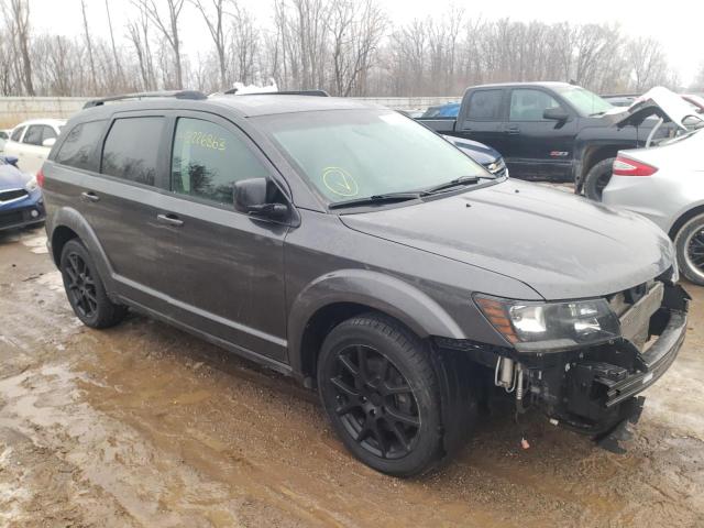 3C4PDDEG2HT588336 - 2017 DODGE JOURNEY GT GRAY photo 4