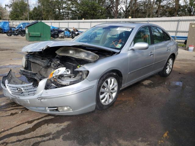 KMHFC46F27A181980 - 2007 HYUNDAI AZERA SE SILVER photo 1