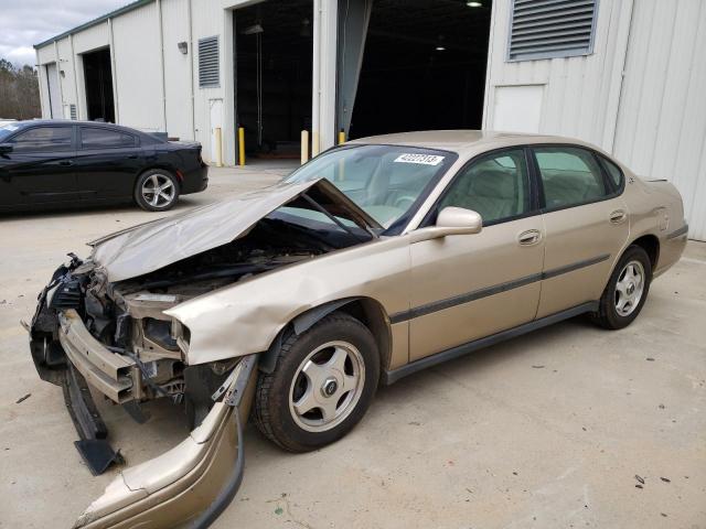 2G1WF52E649219032 - 2004 CHEVROLET IMPALA BEIGE photo 1