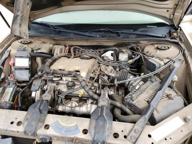 2G1WF52E649219032 - 2004 CHEVROLET IMPALA BEIGE photo 11