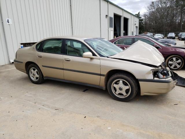 2G1WF52E649219032 - 2004 CHEVROLET IMPALA BEIGE photo 4