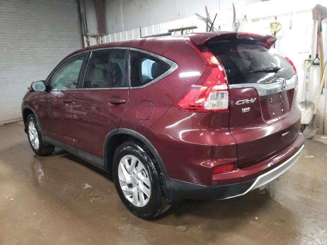 5J6RM4H50FL038199 - 2015 HONDA CR-V EX BURGUNDY photo 2