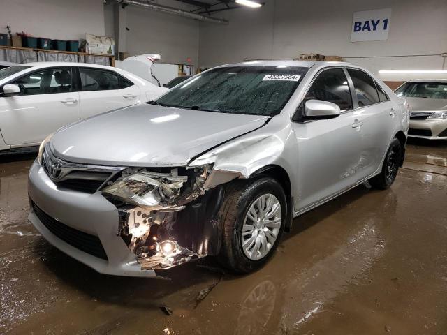 4T1BF1FK2CU014531 - 2012 TOYOTA CAMRY BASE SILVER photo 1